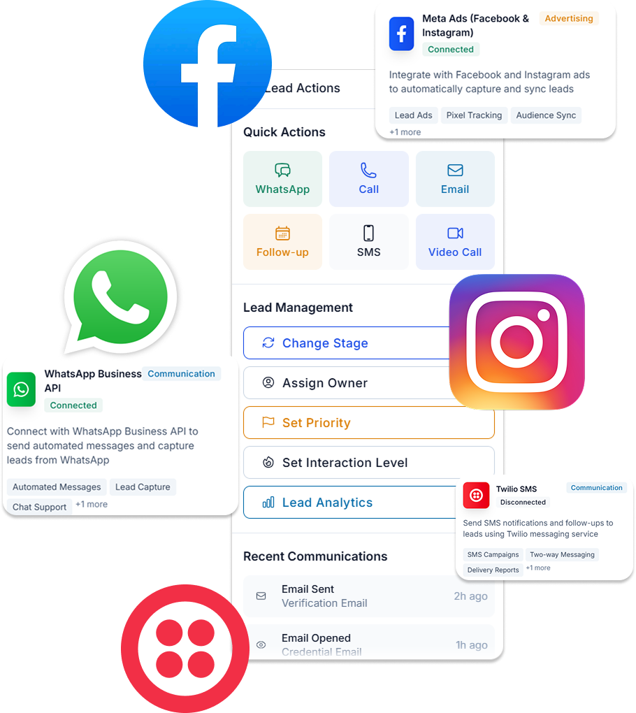 education crm software social media productivity