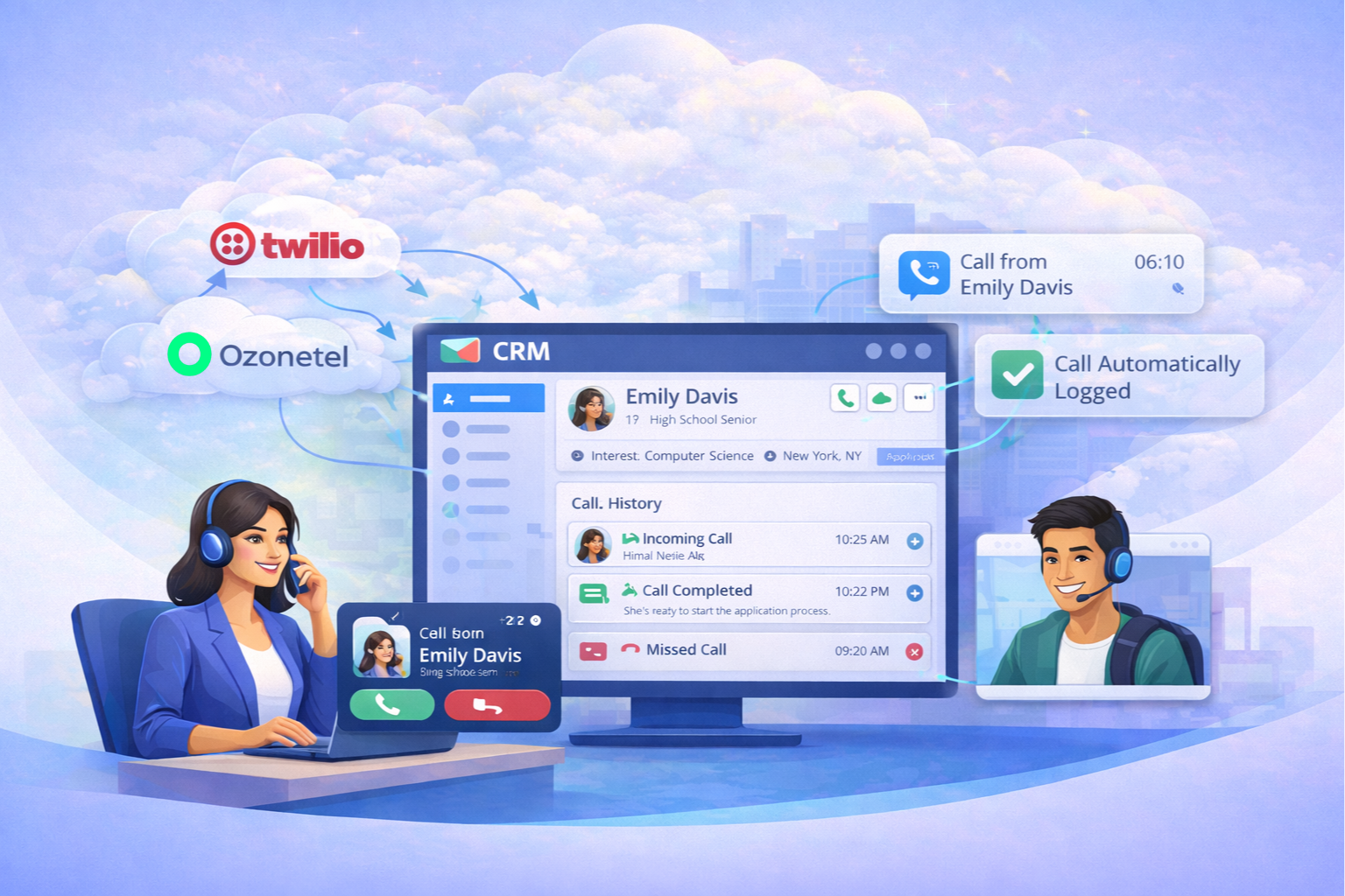 Twilio CRM integration