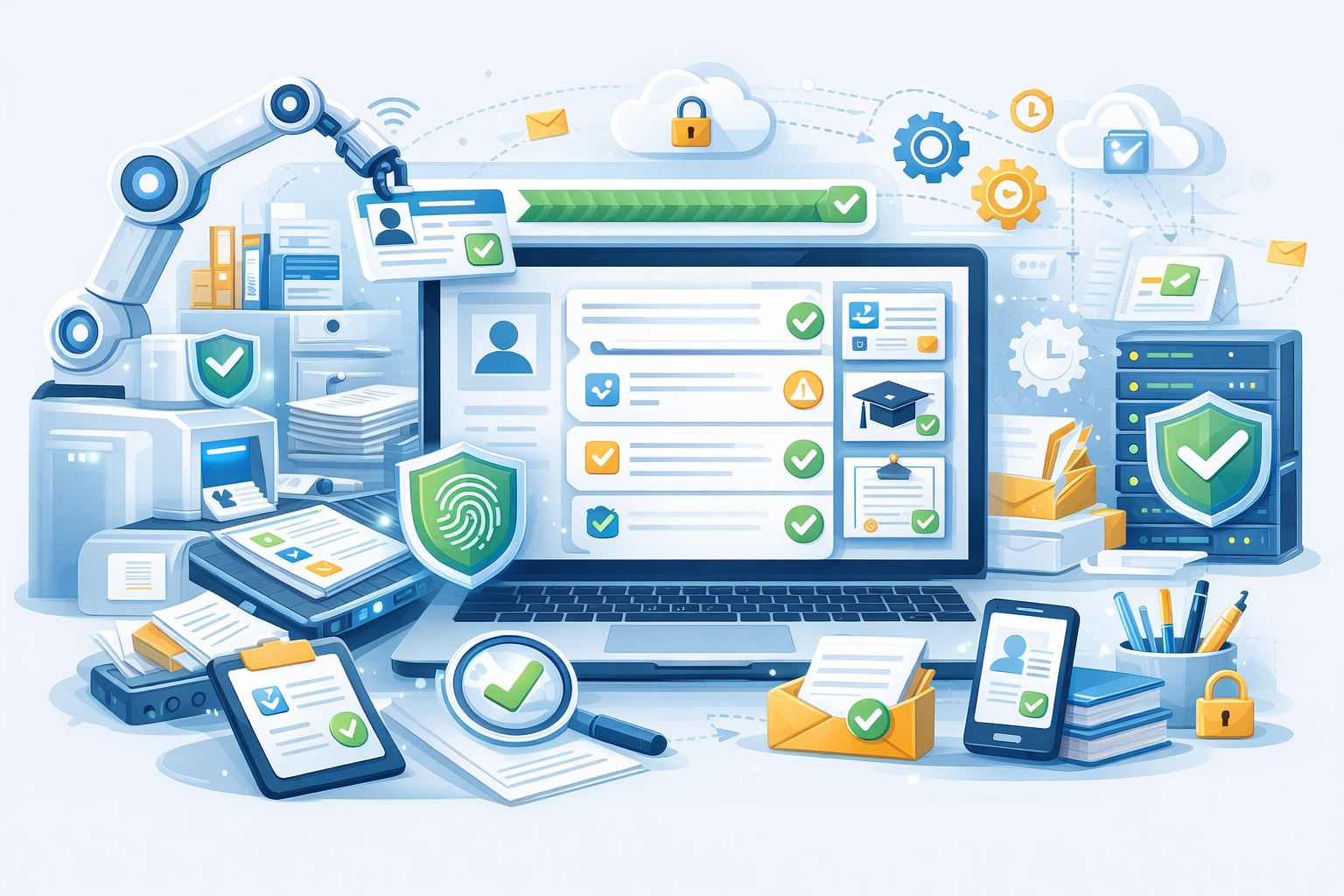 Document verification for education