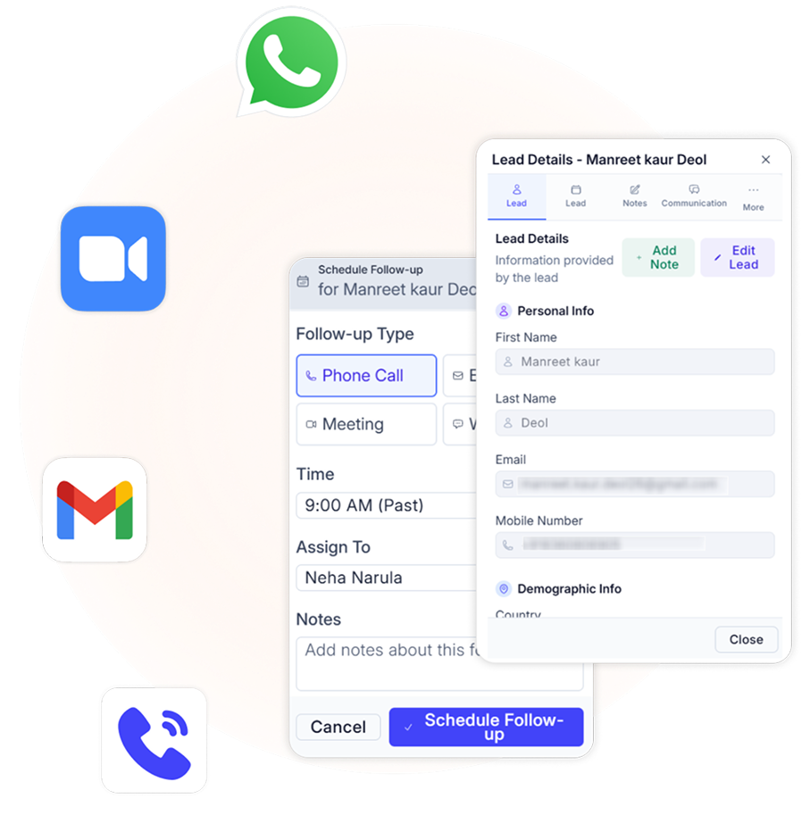student lead nurturing system